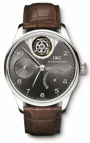 IWC Portuguese Tourbillon Mystere White Gold / Ardoise IW5042-07 (5042-07, IW504207)